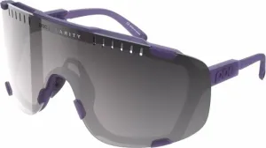 POC Devour Sapphire Purple Translucent/Clarity Road Silver Fahrradbrille