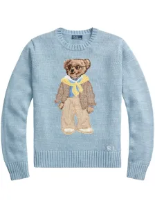 POLO RALPH LAUREN - Sweater With Teddy Bear Print