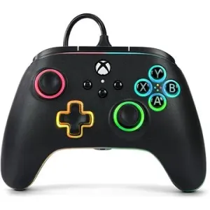 PowerA Advantage Wired Controller - Xbox Series X|S with Lumectra + RGB LED Strip - Black