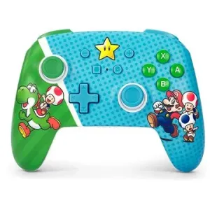 PowerA Enhanced Wireless Controller - Super Mario Super Star Friends - Nintendo Switch