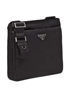 PRADA - Re-nylon And Leather Crossbody Bag #1497612