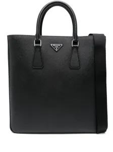 PRADA - Leather Shopping Bag