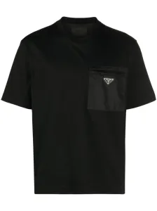 PRADA - Logo Jersey Re-nylon T-shirt #1498564