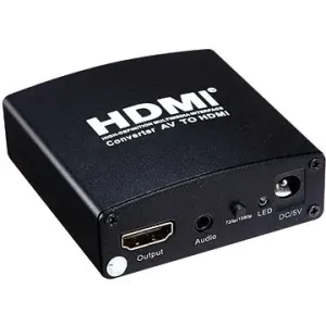 PremiumCord AV-Signal und Audio auf HDMI