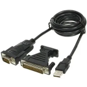 PremiumCord USB 2.0 azf RS 232 mit Kabel