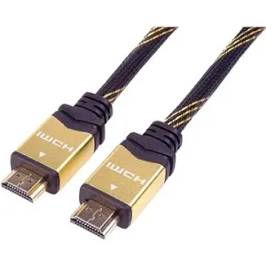 PremiumCord GOLD HDMI High Speed Anschlusskabel 2m