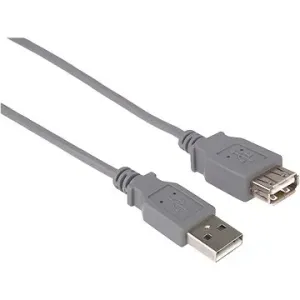 PremiumCord USB 2.0 Verlängerung 0,5m graues