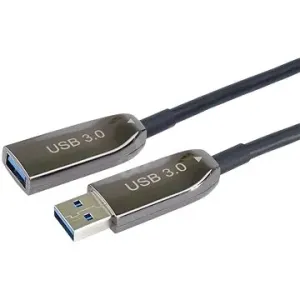 PremiumCord USB 3.0 Optisches AOC Verlängerungskabel A/Stecker - A/Buchse 10m