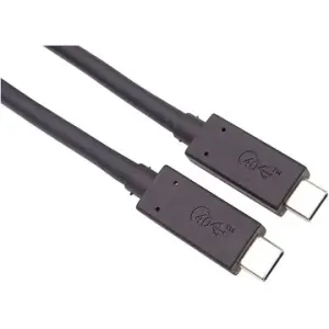 PremiumCord USB 4 - 40 Gbps 8K@60Hz Kabel mit USB-C, Thunderbolt 3 Anschluss - Länge: 0.5 m