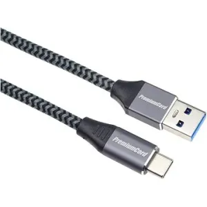 PremiumCord USB-C auf USB 3.0 A (USB 3.2 Generation 1, 3 A, 5 Gbit/s) - 0,5 m