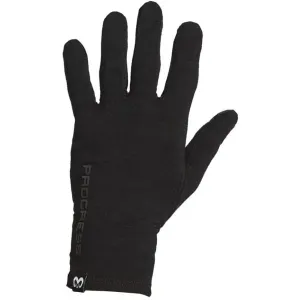 PROGRESS MERINO GLOVES Merino-Handschuhe, schwarz, veľkosť XL/XXL