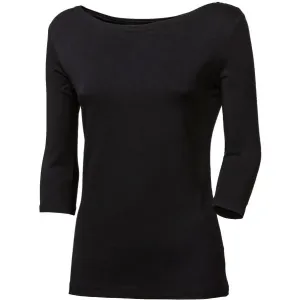 PROGRESS ANIKA Damen Shirt mit 3/4 Ärmel, schwarz, veľkosť M