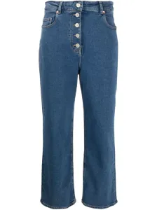 PS PAUL SMITH - Wide Leg Cropped Denim Jeans #1322795