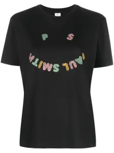 PS PAUL SMITH - Happy Logo Cotton T-shirt