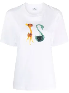 PS PAUL SMITH - Printed Cotton T-shirt #1322870