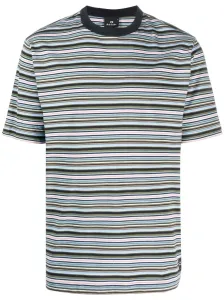 PS PAUL SMITH - Striped Cotton T-shirt #1321146