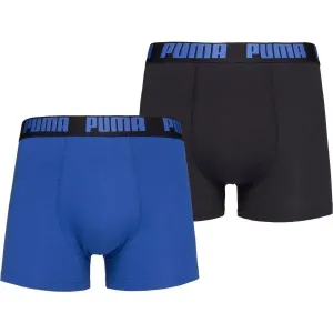 Puma BASIC BOXER 2P Herren Boxershorts, blau, größe