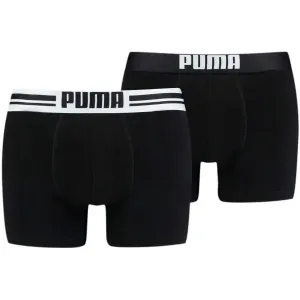 Puma PLACED LOGO BOXER 2P Boxershorts, schwarz, größe #158985