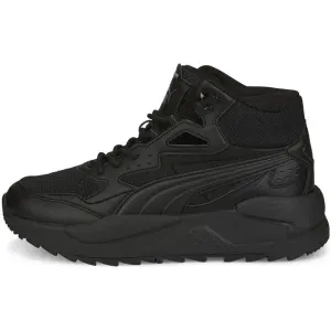 Puma X-RAY SPEED MID WTR JR Jungen Sneaker, schwarz, größe 37.5