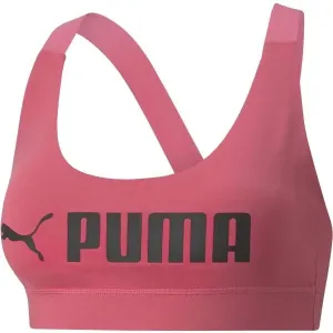 Puma MID IMPACT PUMA FIT BRA Sport BH, rosa, größe L