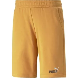 Puma ESS + 2 COL SHORTS 10 Herrenshorts, gelb, größe #1270413