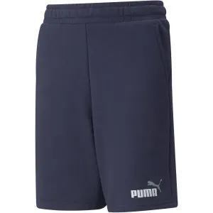 Puma ESS+2 COL SHORTS TR Kinder Shorts, dunkelblau, veľkosť 128 #1033310