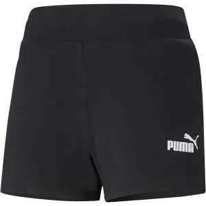 Puma ESS 4 SWEATS TR Damenshorts, schwarz, größe #1247476