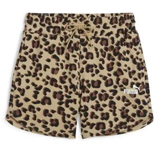 Puma ESSENTIALS+ ANIMAL 5 AOP SHORTS Damen-Shorts, farbmix, größe