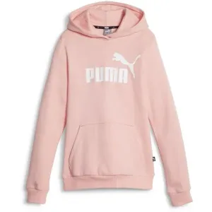 Puma ESS LOGO HOODIE FL G Kapuzenpullover für Mädchen, rosa, größe