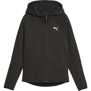 Puma EVOSTRIPE WINTERIZED FULL ZIP HOODIE Damen Sweatshirt, schwarz, größe #1557886