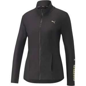 Puma FIT EVERSCULPT FITTED FZ Damen Sweatshirt, schwarz, veľkosť L