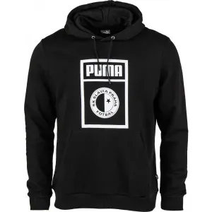 Puma SLAVIA PRAGUE GRAPHIC HOODY Herren Sweatshirt, schwarz, größe