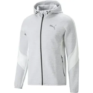 Puma EVOSTRIPE FULL-ZIP HOODIE DK Trainingssweatshirt für den Herrn, grau, größe #1511817
