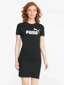 Puma ESS SLIM TEE DRESS Kleid, schwarz, größe