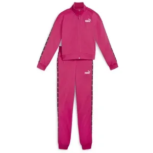 Puma ESSENTIALS TAPE TRICOT SUIT CL G Mädchen Trainingsanzug, rosa, größe #1576379