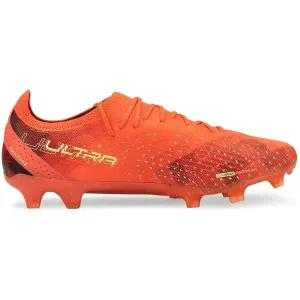 Puma ULTRA ULTIMATE FG/AG Herren Fußballschuhe, orange, größe 42.5