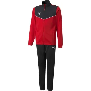 Puma INDIVIDUALRISE TRACKSUIT JR Trainingsanzug für Jungs, rot, größe #1148900