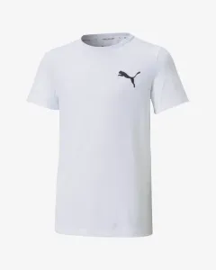 Puma Active Small Logo Kinder  T‑Shirt Weiß