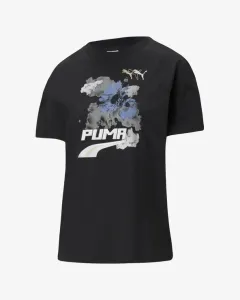 Puma Evide Graphic T-Shirt Schwarz