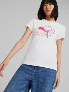 Puma Graphics Valentine T-Shirt Weiß