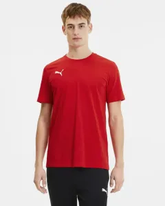 Puma TEAMGOAL 23 CASUALS TEE Herren T-Shirt, rot, größe #725217