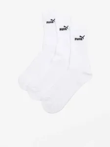 Puma SOCKS 7308 3P Socken, weiß, größe