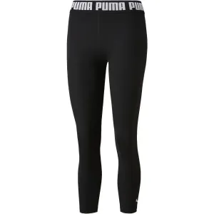 Puma TRAIN PUMA STRONG HIGH WAIST FULL TIGHT Damenleggings, schwarz, veľkosť L