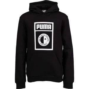 Puma SLAVIA PRAGUE GRAPHIC TEE JR Sweatshirt für Kinder, schwarz, größe #1273537