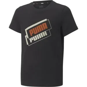 Puma ALPHA HOLIDAY TEE B Herrenshirt, schwarz, größe #165251