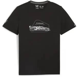 Puma BMW M MOTORSPORT ESSENTIALS TEE Herren T-Shirt, schwarz, größe