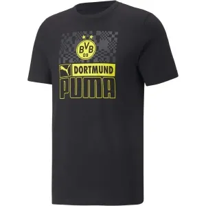 Puma BVB FTBLCORE TEE Herren T-Shirt, schwarz, größe #1164708