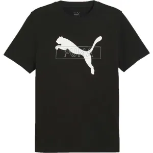 Puma DESERT ROUAD GRAPHIC TEE Herren-T-Shirt, schwarz, größe