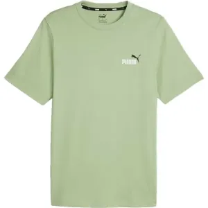 Puma ESS+2 COL SMALL LOGO TEE Herrenshirt, hellgrün, größe #1610550