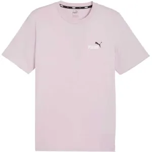 Puma ESS+2 COL SMALL LOGO TEE Herrenshirt, rosa, größe